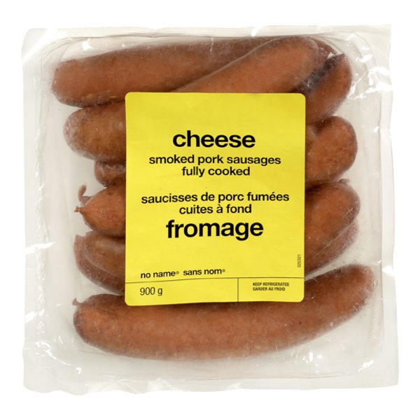 No Name Cheese Smoked Sausages