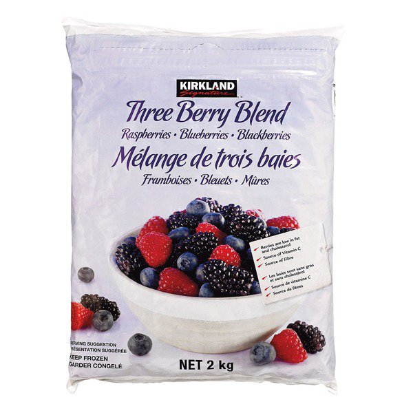 Kirkland Signature Frozen Three Berry Blend