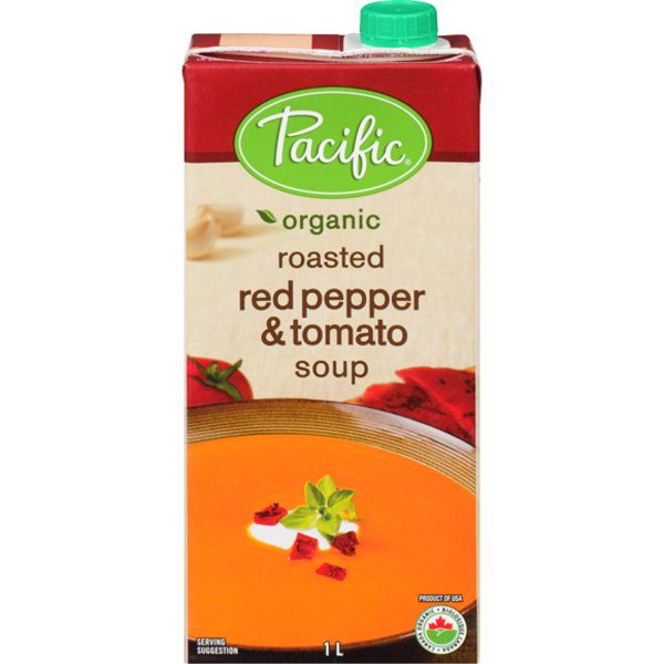 Pacific Foods Organic Roasted Red Pepper & Tomato Soup
