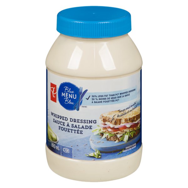 Presidents Choice Blue Menu Whipped Dressing