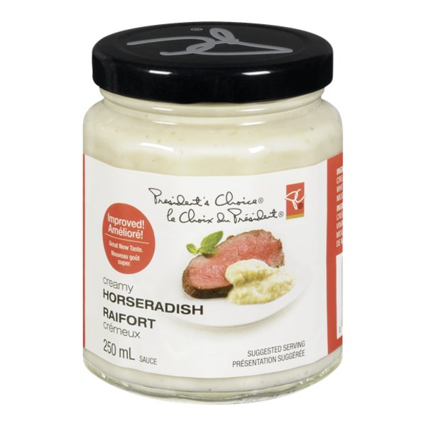 Presidents Choice Creamy Horseradish Sauce