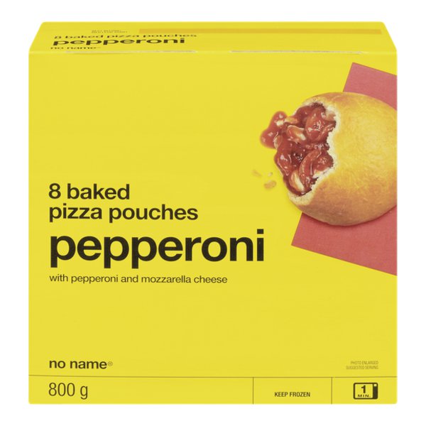 No Name Pepperoni Pizza Pouches