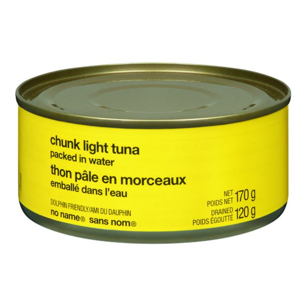 No Name Chunk Light Tuna Packed In Water
