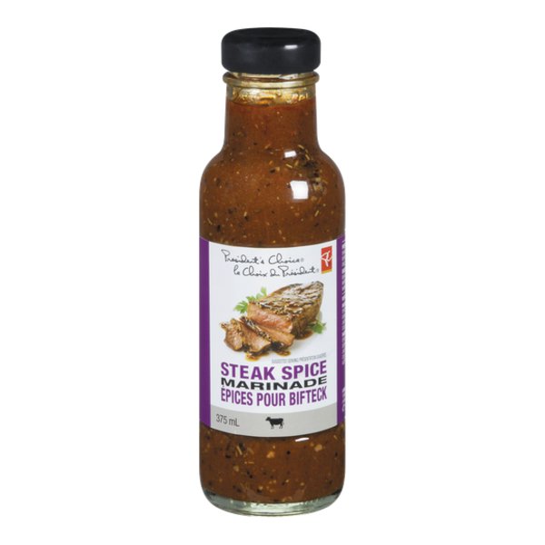 Presidents Choice Steak Spice Marinade