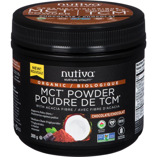 Nutiva Organic Matcha Chocolate MCT Powder