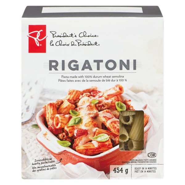 Presidents Choice Rigatoni