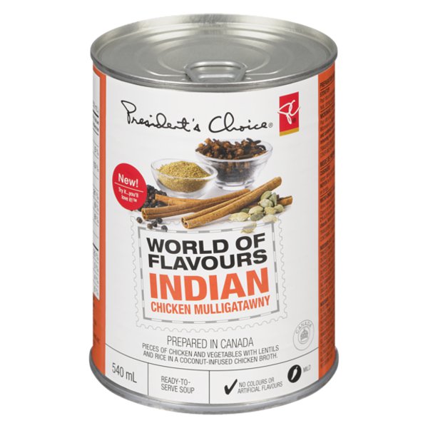 President's Choice Indian Chicken Mulligatawny Soup