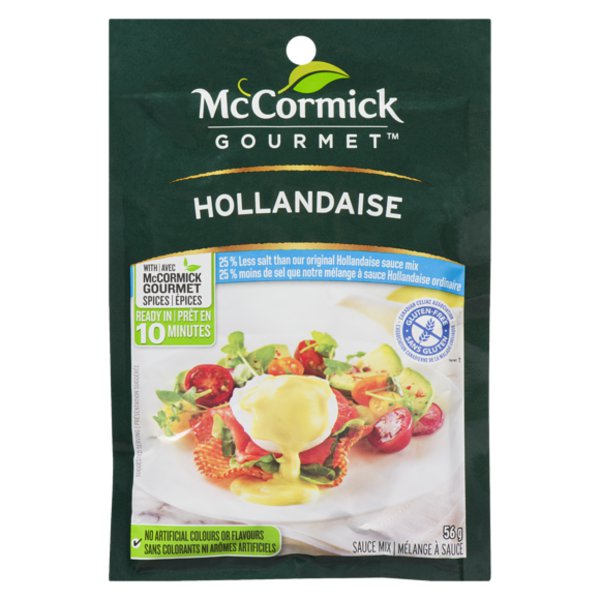 Mc Cormicks 25% Ls International Gluten Free Hollandaise