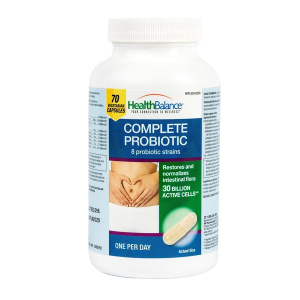 Health Balance Complete Probiotic Capsules