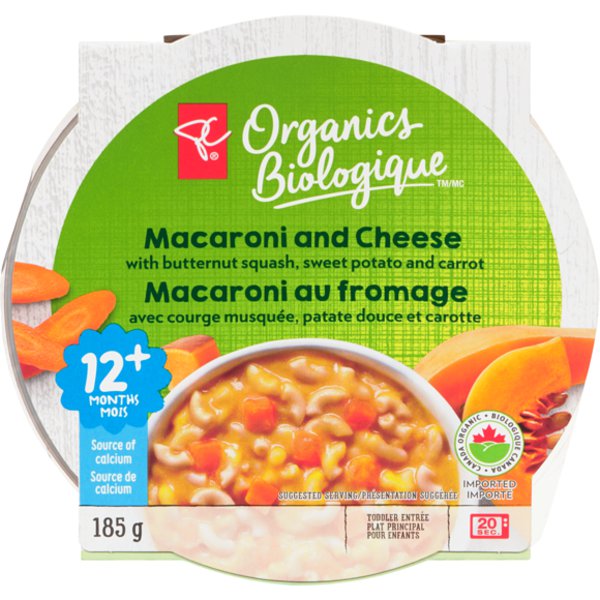 Presidents Choice Organics Macaroni & Cheese Entree