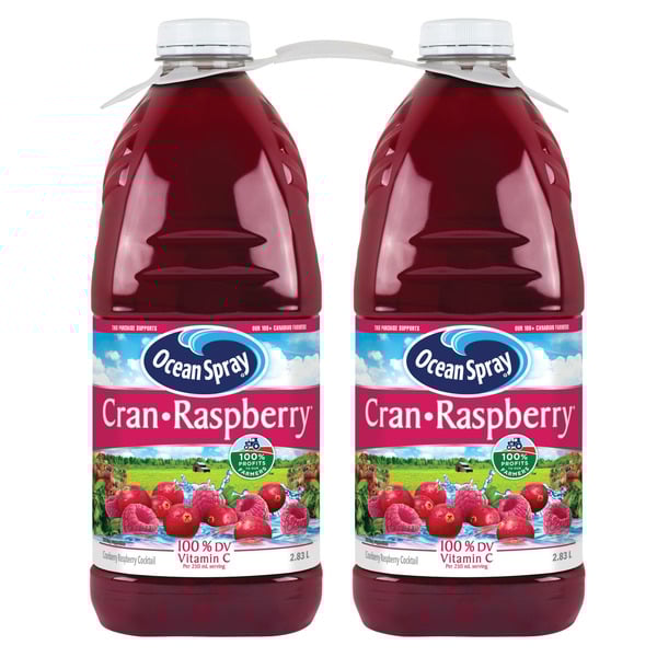 Ocean Spray Cran-Raspberry Cocktail – Coastal Connection
