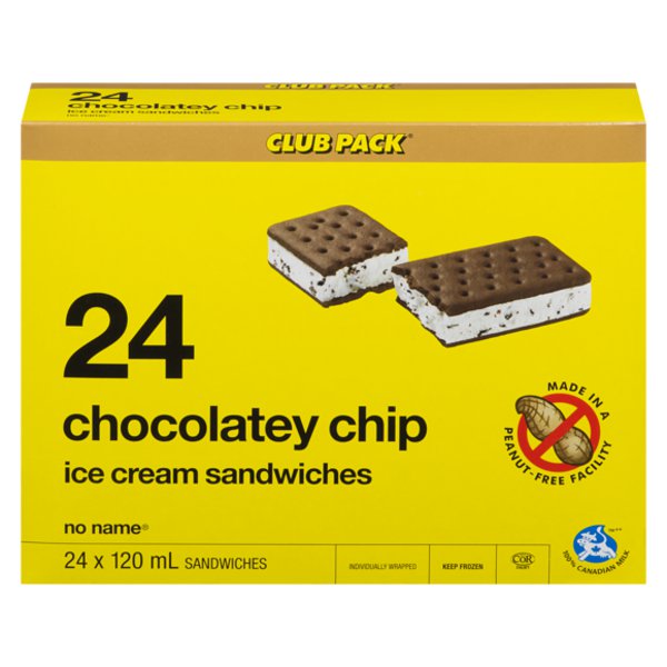 No Name Cp Chocolate Chip Ice Cream Sandwich