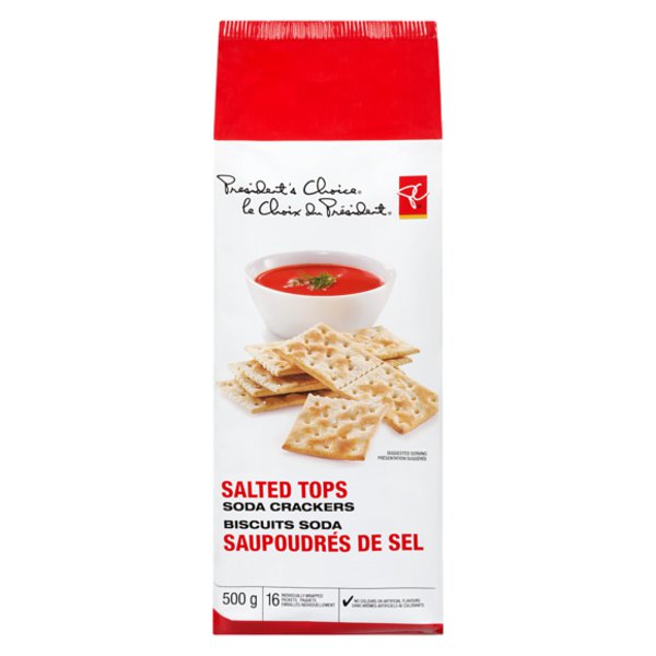 President's Choice Salted Soda Crackers
