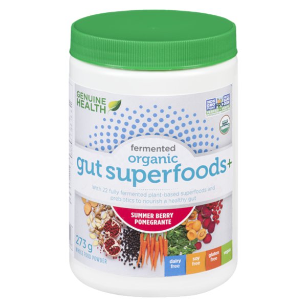 Genuine Health Fermented Organic Superfoods Berry Pomegranate