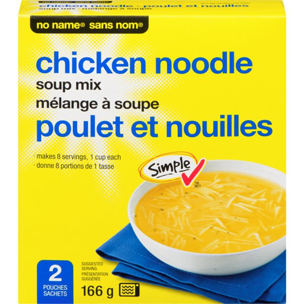 No Name Chicken Noodle Soup Mix (2 pack)