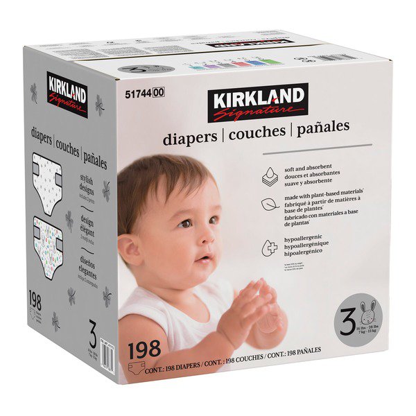 Kirkland Signature Size 3 Supreme Diapers – Coastal Connection