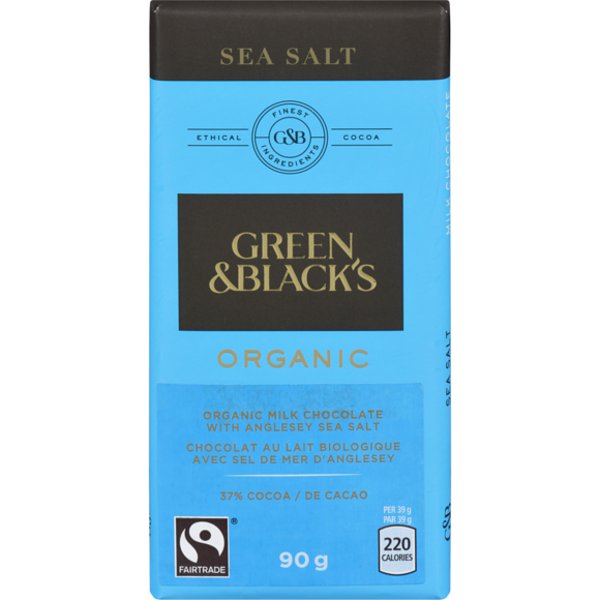 Green & Blacks Organic Sea Salt Chocolate
