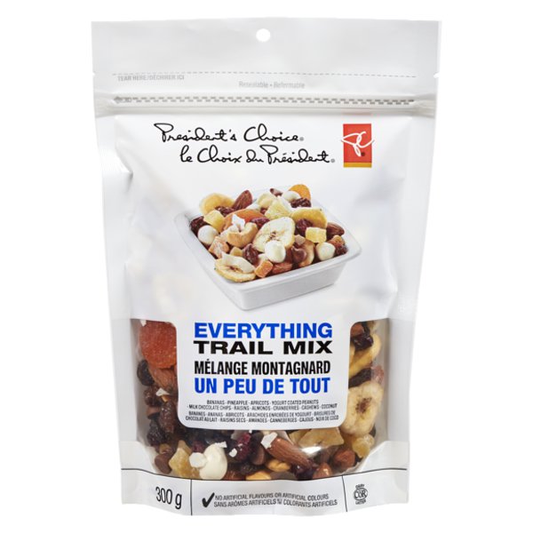 Presidents Choice Everything Trail Mix