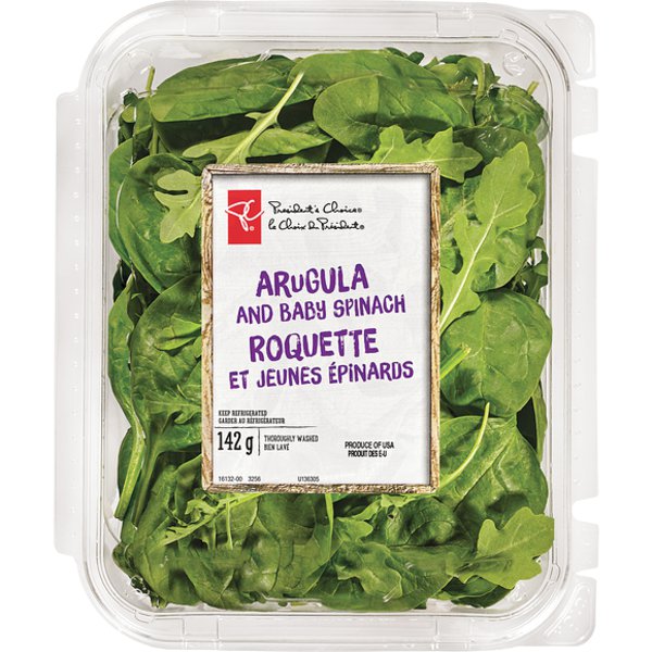 Presidents Choice Baby Arugula & Spinach Blend