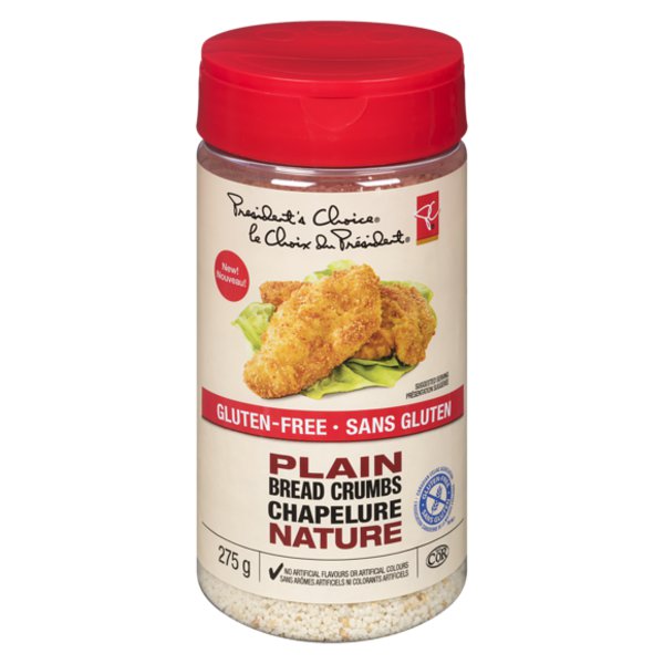 Presidents Choice Regular Gluten Free Bread Crumbs