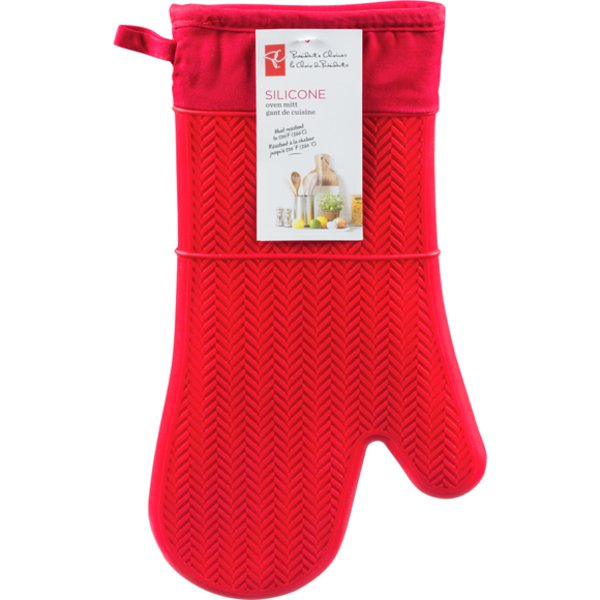 Presidents Choice Red Silicone Oven Mitt