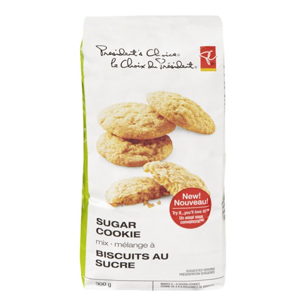 Presidents Choice Sugar Cookie Baking Mix