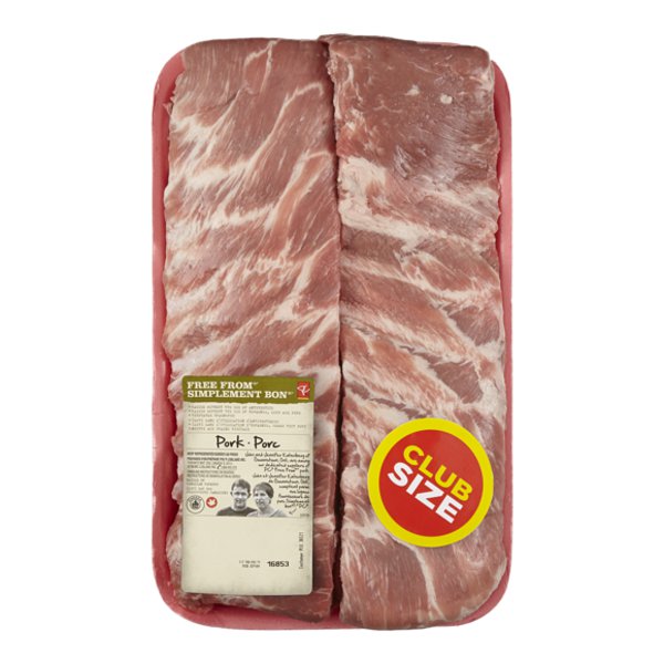 Presidents Choice Free From Cp Pork Boneless Rib End Chops