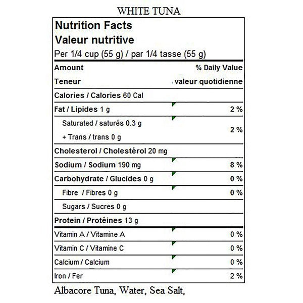 Ocean's Solid White Albacore Tuna - 6 x 184 g