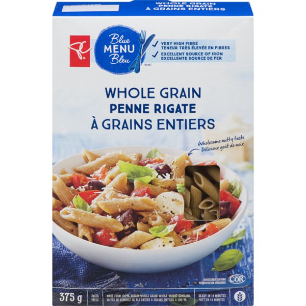 President's Choice 100% Whole Grain Whole Wheat Penne Rigate