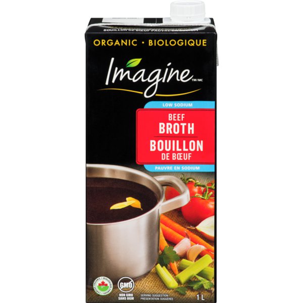 Imagine Foods Low Sodium Organic Beef Broth