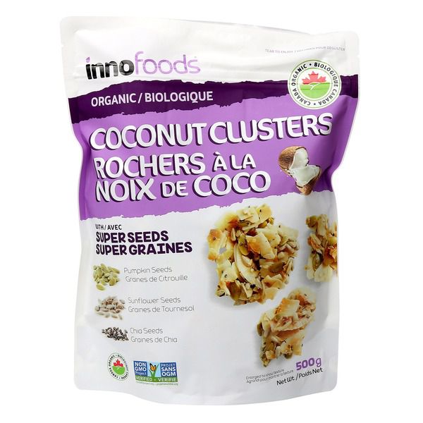 Inno Foods Organic Coconut Clusters With Pumpkin