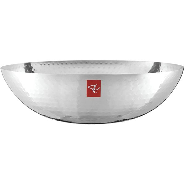 President's Choice 12.59" Hammered Metal Bowl