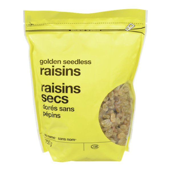 No Name Seedless Golden Raisin