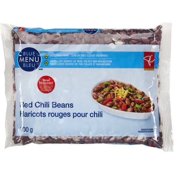 Presidents Choice Blue Menu Red Chilli Beans