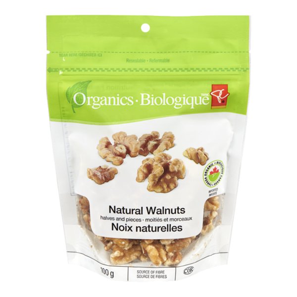 President's Choice Organics Walnut Halves & Pieces