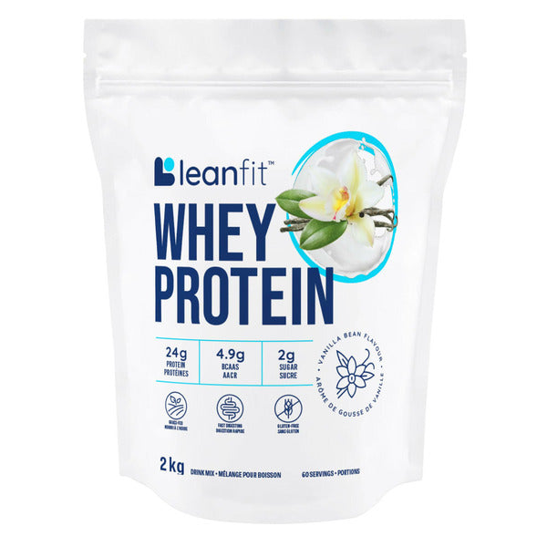 LeanFit Organic Plant-Based Protein Powder, Vanilla