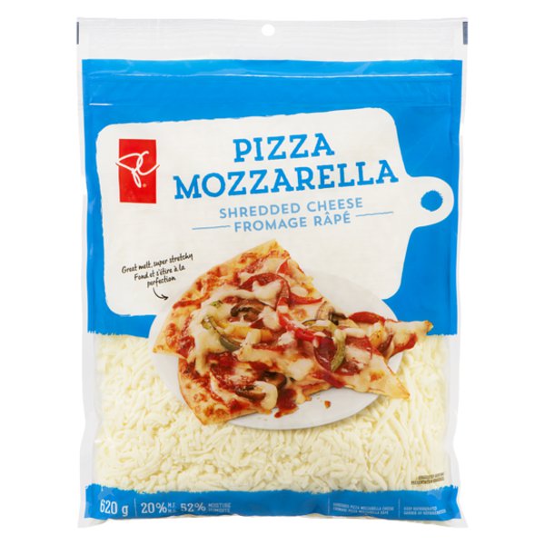 Presidents Choice Pizza Shop Shredded Mozzarella