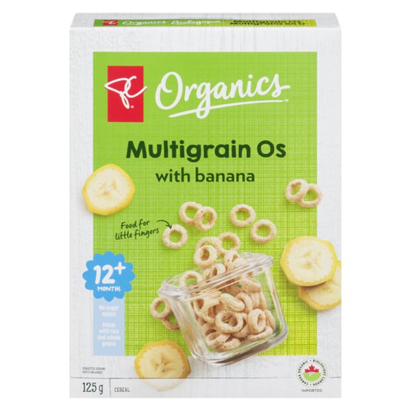 President's Choice Organics Multigrain Banana Snack