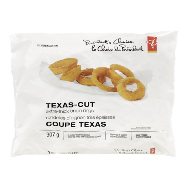 Presidents Choice Onion Ring Texas Steakhouse Exthk
