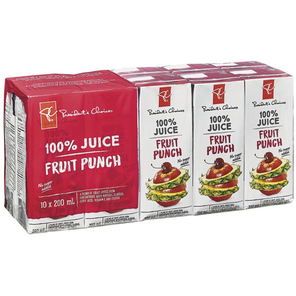President's Choice 100% Fruit Punch Juice from Concentrate