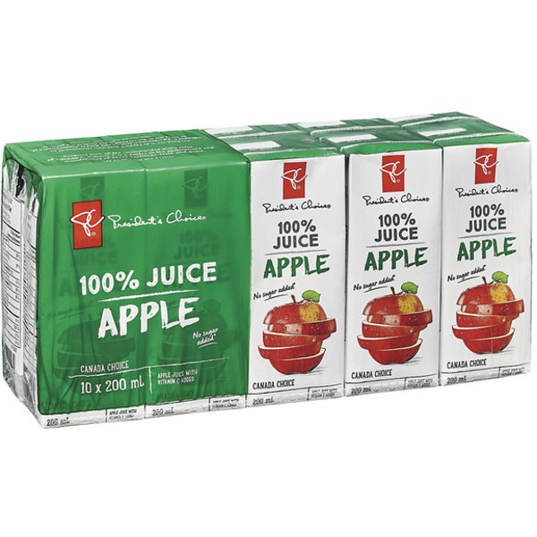 President's Choice 100% Apple Juice