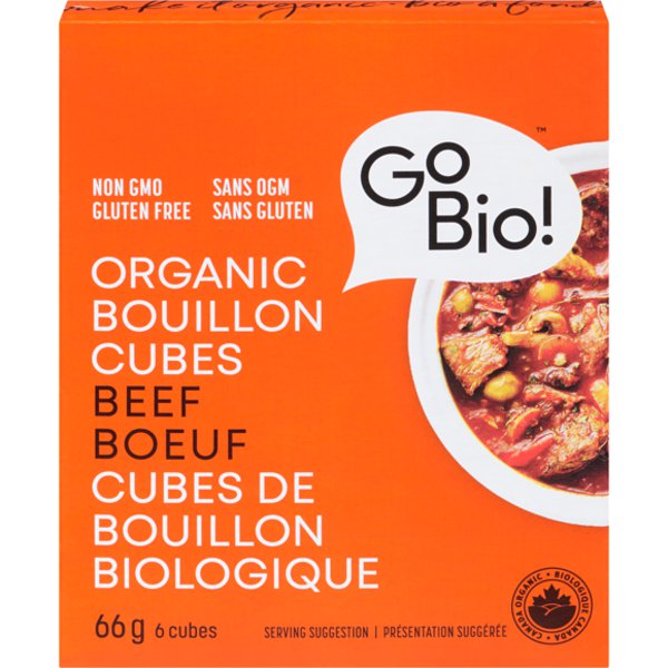 Go Bio Organic Gobio Organic Beef Bouillon Cubes