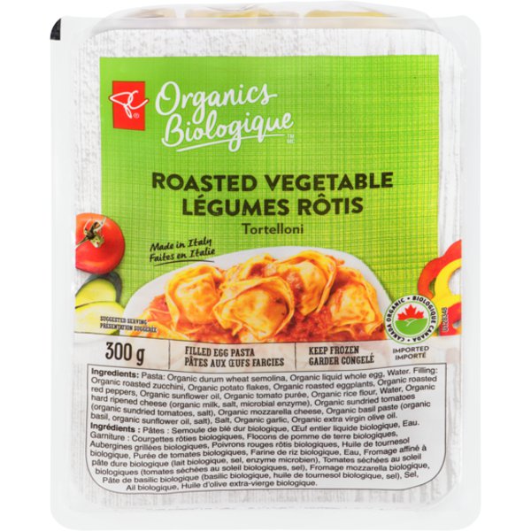 PC Organics Splendido Roasted Organic Vegetable Tortelloni