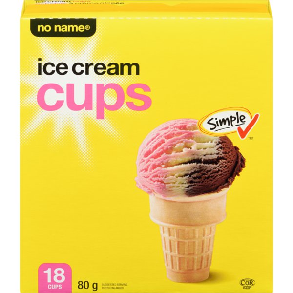No Name Ice Cream Cup