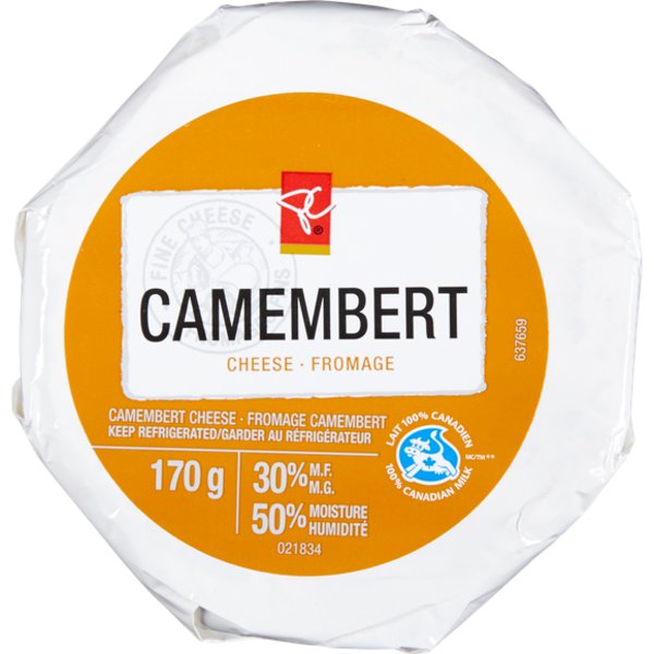 Presidents Choice Camembert Cheese