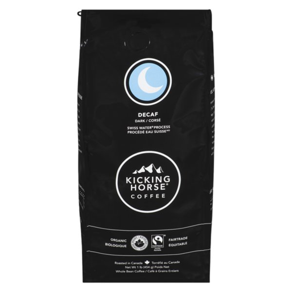 Kicking Horse Coffee Organic Decaf Bean Coffee