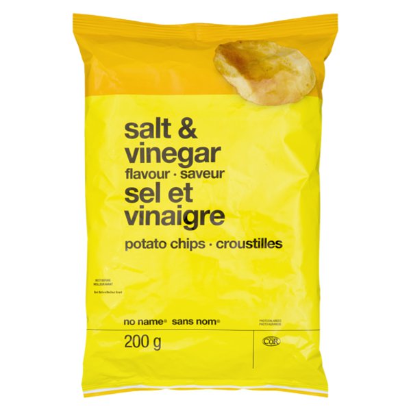 No Name Salt & Vinegar Potato Chips