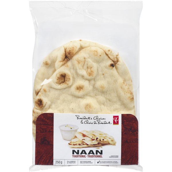 Presidents Choice Original Naan