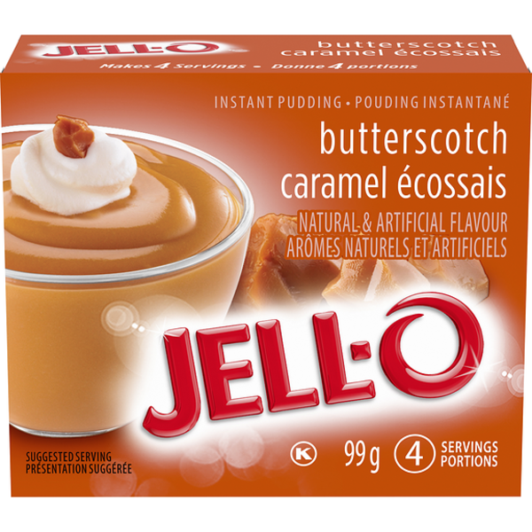 Jell-O Instant Butterscotch Pudding