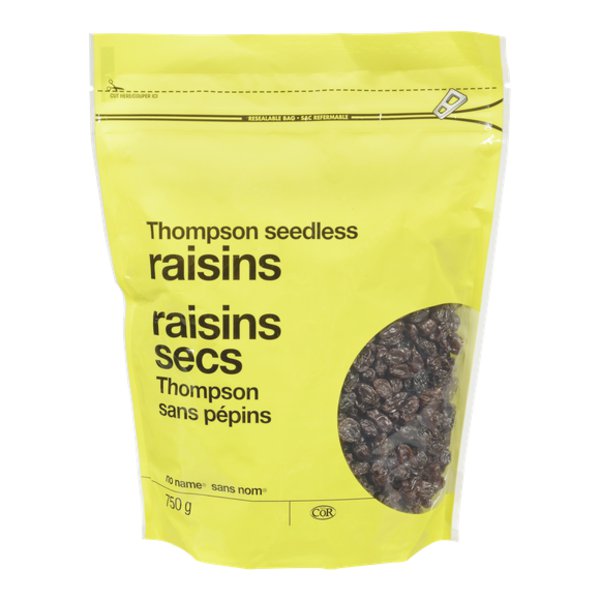 No Name Seedless Th Natural Raisins